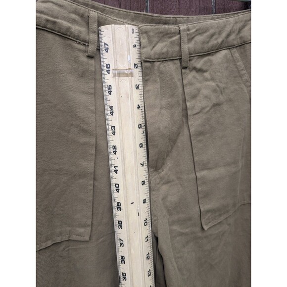 Naked Wardrobe Green Wide Leg Cargo Pants Womene Size S Military Street Style - Picture 7 of 9